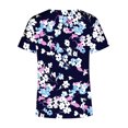thumbnail image 5 of Sakmal Womens Summer Tops Short Sleeve Graphic V-Neck T-Shirts Ladies Shirts $5, 5 of 5