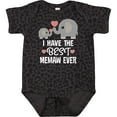 thumbnail image 3 of Inktastic Best Memaw Ever Grandchild Boys or Girls Baby Bodysuit, 3 of 5