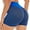Blue, variant on YouLoveIt Women Sports Shorts High Waist Bottoms Butt Lifting Yoga Shorts Tummy Control Yoga Shorts for Women Workout Sweat Running Shorts Hot Leggings