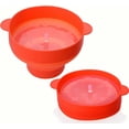 thumbnail image 4 of The Original Microwave , Silicone Popcorn Maker, Collapsible Bowl BPA Free & Dishwasher Safe(Red), 4 of 5