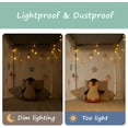 thumbnail image 6 of CAILDANL Students Dorm Bunk Bed Curtain Home Privacy Bed Shading Curtain Net Bed Cloth Dustproof Blackout Bed Canopy Bedding Curtain Students Dormitory Tent Lightproof Cloth Curtain, 6 of 7