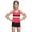 Watermelon Red, variant on Girls Swimsuits Size 11-12 Little Girls' Summer Swimwear Two Piece Boyshort Tankini Kids Swimsuit Bathing Suit (Tweens, Hot Pink)