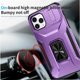 thumbnail image 2 of Funda para GANGXUN iPhone 11 Pro Max - Soporte metálico, Función magnética, Morado, 2 of 5