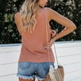 thumbnail image 5 of HAPIMO Women's Summer Tank Tops Solid Color Print Tops Ice Silk Knitting Camisole Sleeveless Shirts for Girls Casual Loose Fit Camis Vest V-Neck Blouse Sales Pink XXL, 5 of 9