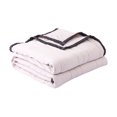 thumbnail image 2 of Qocolhg Solid Color Summer Cooler Quilt Twin Size - Cooling Blankets for Hot Sleepers, Skin-friendly Plain Printed Washed Cotton Summer Quilt, Bedding Soft Coverlet Quilts for Kids, 59x79 inch Coffee, 2 of 8