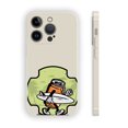 thumbnail image 1 of ¡Mantenga su iPhone15 Pro Max 14 13 12 Pro 11 seguro y a la moda con esta genial funda para teléfono plateada mate de doble capa!, 1 of 4