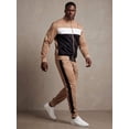 thumbnail image 3 of Men's Tracksuit Coral Blocks Jogger Track Jacket & Trackpants Outfit, 3 of 10