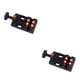 thumbnail image 4 of Eigraketly Plastic Electric Guitar Repairing Clip Handheld Moving Pre-drilled Professional Engraving Fixing Fixture Adjustable Clamp Negro 2piezas, 4 of 6