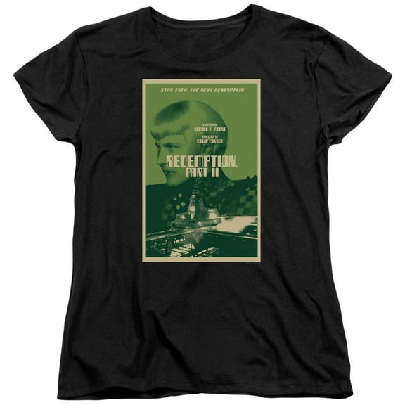 Star Trek Tng Season 5 Episode 1 Women's T-Shirt Black