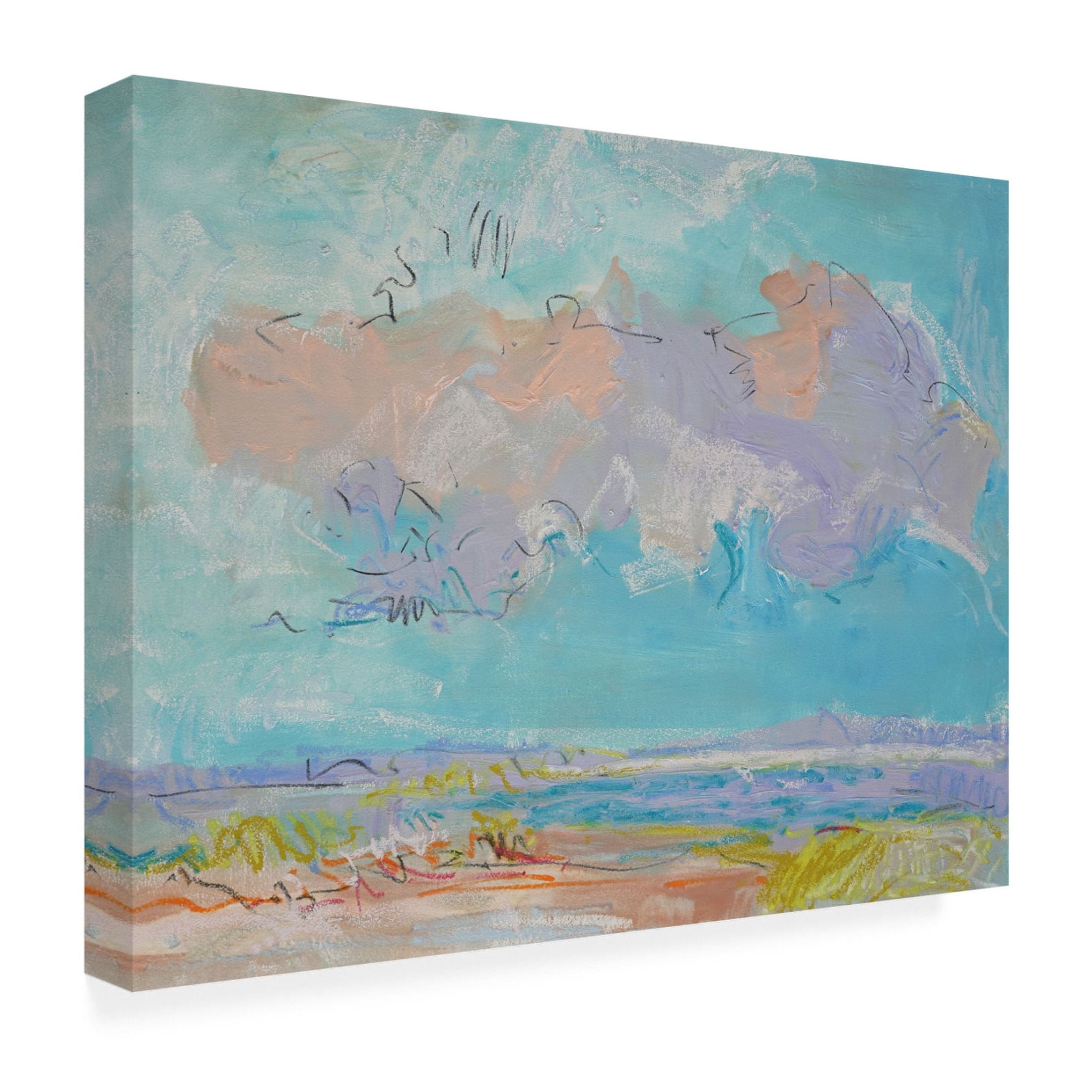 Trademark Fine Art Dorothy Fagan Heaven and Earth I Canvas Wall Art