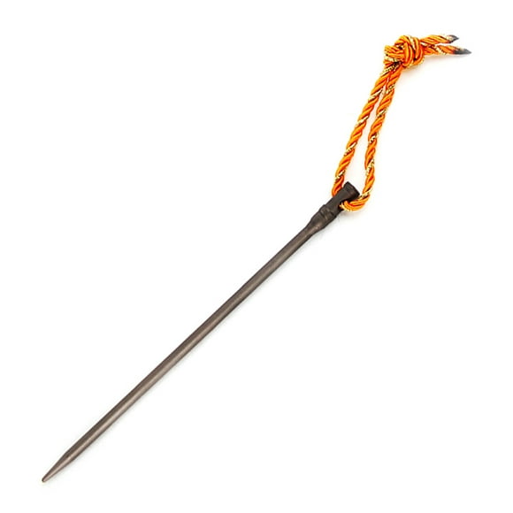 1pc 165mm Ultralight Titanium Alloy Tent Peg Windproof Outdoor Camping Tent Nail Stake 15g