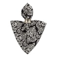 thumbnail image 3 of DII Graveyard Damask Embellished Napkin (Set of 6), 3 of 3