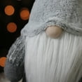 thumbnail image 2 of Northlight 18" Grey and White Table Top Christmas Gnome Decoration, 2 of 4