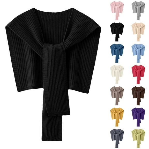 Women's Open Front Poncho Cape Wrap Cardigan Scarf Soft Warm Pashmina Style Shawl For Fall And Winter