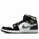 thumbnail image 2 of Men’s Size 9 N I-K-E A i r-Jor-dan 1 SE Mid Black White Metallic Silver HV0789-010, 2 of 6