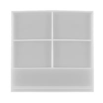 Ongmies DIY Silicone Mould Clearance Rectangle Epoxy Resin DIY Photo Casting Set for Heart Shape Frame Resin Mould Home DIY tools home D