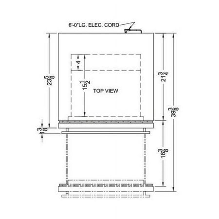 Summit 24-Inch 3.54 Cu. Ft. Double Drawer Compact Freezer