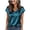 Green, variant on Deago Women Silk Satin Tops Cap Short Sleeve Blouse Summer V Neck Work Shirts Business Casual Dressy Outfits (Coffee, S)