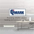 Quiet Toe Kick Heater Qmark Qts1500t, Instant Heat 120 Volt 1,500 Watt