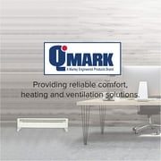 Fan Forced Electric Unit Heater, Wall & Ceiling, 1 or 3 Phase, 208/240VAC, 7.5kW/10kW, 21-3/4 in H