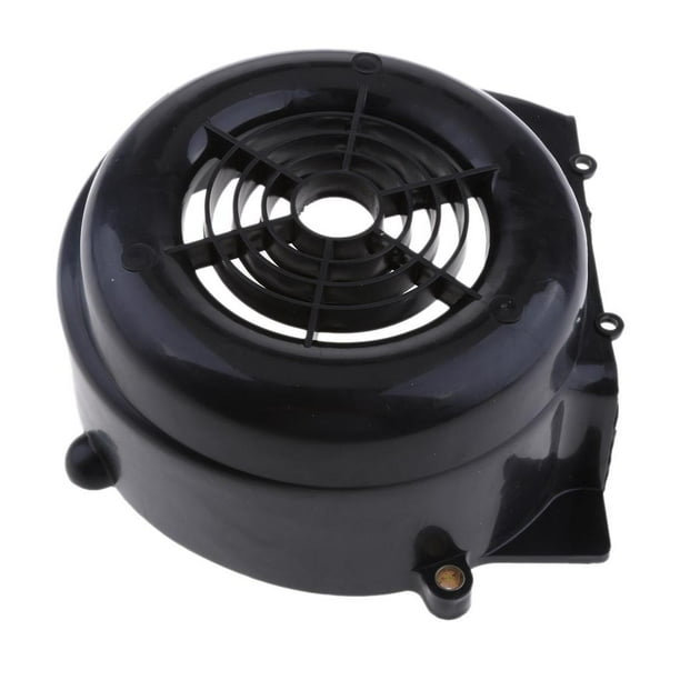 Cubierta de ventilador de refrigeración de plástico para patinete, lado derecho, compatible con motor GY6-125/150cc 157QMJ 10cm Cola Cubierta del ventilador de refrigeración del scooter
