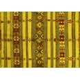 thumbnail image 1 of Ahgly Company Indoor Rectangle Oriental Yellow Industrial Area Rugs, 8' x 10', 1 of 4