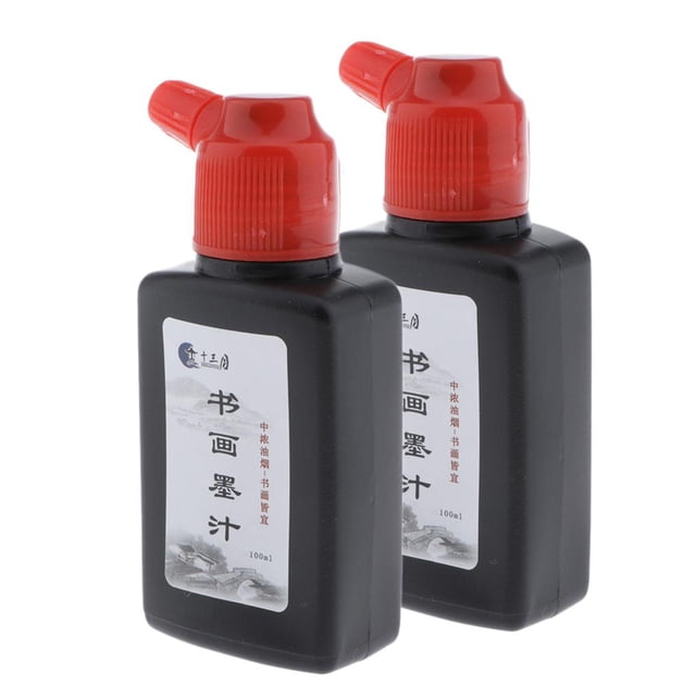 2pcs Sumi Ink 100ml Perfect for , Manga, Illustrations, Prints, Office