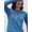 Sapphire, variant on Pipeline Tropically Grown Flower Graphic - Women's Long Sleeve