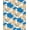 Blue, Pattern 2, variant on ODIKA 5' x 7' Machine Washable Non-Slip Area Rug, Geometric Fish High Traffic Rug, Blue, 335903