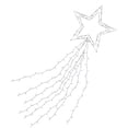 thumbnail image 3 of Hofert Lighted Shooting Star Outdoor Christmas Decoration - Clear Lights - 22 Ft, 3 of 3