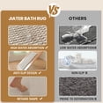 thumbnail image 5 of JIATER Waffle Bathroom Rugs Non-Slip Washable Bath Mat Super Absorbent Quick Dry, 5 of 9