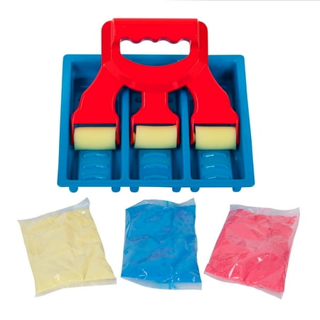 RoseArt Sidewalk Chalk Paint The Claw Roller Set