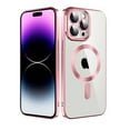 thumbnail image 1 of [PST] iPhone 14 Pro Max Case, Hybrid TPU Back Cover with Magnetic Wireless Charging (MagSafe Compatible), 1 of 4
