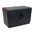 thumbnail image 1 of LOVIVER Trading Card Deck Box Baseball Card Can Hold 160+ Cards Protective Organizer Black Red, 1 of 8