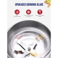 thumbnail image 2 of Multifunctional Grinder 200w 14500rpm Bean Mill Ultra Fine Coffee Machine, 300ml Portable Electric Grain Grinder, Stainless Steel, for Drying Materials, Spices, Herbs, Coffee, Blue, 2 of 5
