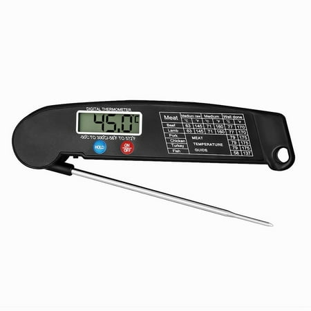 

GYMNASTIKA Digital Food Thermometer Digital Food Cooking Thermometer Kitchen BBQ Grill Meat Probe Temperature Meter