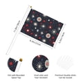 thumbnail image 2 of Handheld Flag Double-Sided Hand Waving Flag 8.2×5.5in Used For Team Activities Or Decoration In Decorative Places Independence Day Theme Star (7) Six Piece, 2 of 8