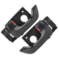 thumbnail image 5 of ECCPP Door Handles Interior Inside Front Driver Passenger Side for 2003-2008 for Hyundai Tiburon Black(2pcs), 5 of 5