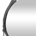 thumbnail image 5 of DecMode 25"W, 31"H Round Wall Mirror, Black, 5 of 10