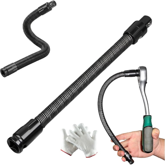 Flexible Shaft Extension Ratchet Wrench Adapter