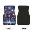 thumbnail image 2 of Fuzoiu Fireworks1 Print Carpet Floor Mats for Car,Car Foot Mat Set,Universal Fit 4 Piece Mat Pad Set,Fits Most Cars Trucks Vans Sedans SUV Auto Carpet Mat Se, 2 of 7