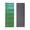 Green, variant on Foam Camping Pads for Sleeping, 24x72 Inch Foldable Closed Cell Foam Camping Mattress, Non-Slip Waterproof Outdoor Sleeping Mat Portable for Ultralight Backpacking Thru-Hiking - Black