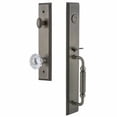 thumbnail image 2 of Grandeur Carr  D Grip Single Cylinder Handleset with Fontainebleau Interior Knob, 2 of 5