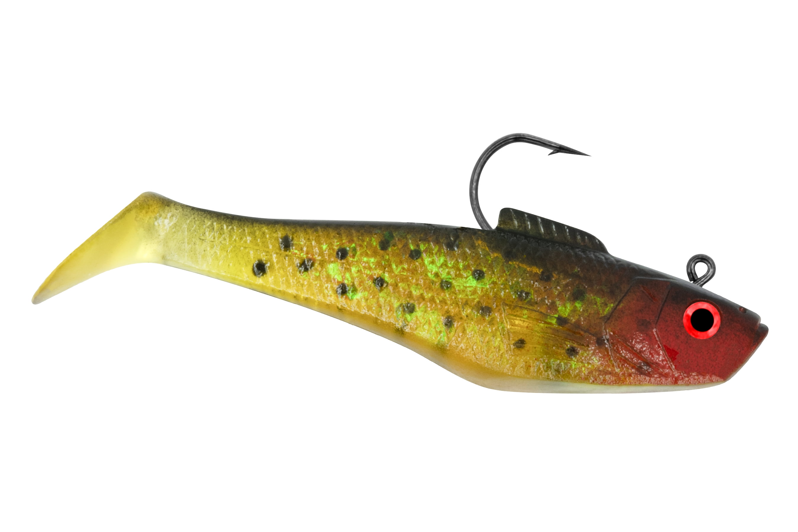 Tsunami Paddle Tail Minnow Softbait - 4 New Penny - Walmart.com