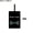 Black, variant on Grofry Portable Sticky USB Type-C Qi Wireless Charging Receiver Black for Micro USB-A