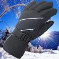 thumbnail image 3 of unbranded Guantes De Esquí Para Impermeables Y A De Con Bicolor Ajustables En Negro, 3 of 4