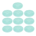 thumbnail image 1 of 10pcs Makeup Brush Cleaning Mat Round Portable Silicone Cosmetic Brush Cleaner Pad for Sponge, 1 of 5