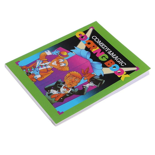 1x libro de colorear divertido plano de magia del Zulema Libro mágico del truco