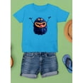 thumbnail image 3 of Hairy Monster Smiling T-Shirt Juniors -Image by Shutterstock,  Small, 3 of 4