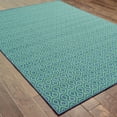 thumbnail image 3 of Style Haven  Martinique Geometric Lattice Indoor Outdoor Area Rug 1'10" x 2'10" 2' x 3' Accent, Outdoor, Indoor Entryway, Bathroom, Patio Runner,, 3 of 4